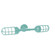 Vaportite Two Light Wall Mount in Sea Green (518|GNQ05048G07) Vaportite Two Light Wall Mount in Sea Green (518|GNQ05048G07)