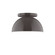 Arcade One Light Flush Mount in Architectural Bronze (518|FMD431G1551)