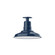 Warehouse One Light Flush Mount in Navy (518|FMB18250G06)