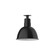 Deep Bowl One Light Flush Mount in Black (518|FMB11641G06)