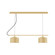 Axis Two Light Linear Chandelier in Ivory (518|CHE41917C22)