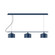 Axis Three Light Linear Chandelier in Navy (518|CHD41950C26)