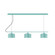 Axis Three Light Linear Chandelier in Sea Green (518|CHD41948C21)