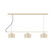 Axis Three Light Linear Chandelier in Cream (518|CHD41916C23)