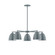 Jill Five Light Chandelier in Slate Gray (518|CHC41740)
