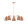 Jill Five Light Chandelier in Terracotta (518|CHC41719)