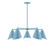 Jasmine Five Light Chandelier in Light Blue (518|CHC41554)