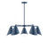 Jasmine Five Light Chandelier in Navy (518|CHC41550)