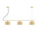 Axis Three Light Linear Chandelier in Ivory (518|CHA41917C04)