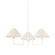 Gladwyne Three Light Chandelier in Texture White (428|H760803TWH)