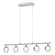 Hermosa LED Linear Chandelier in Brushed Nickel w/ Chrome (102|NSH8127NCCR)