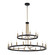 Clayton 27 Light Chandelier in Matte Black w/ Brass (102|NSH8048MBBR)