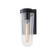 Fusion One Light Outdoor Wall Sconce in Matte Black (102|FSN7192WCLERMBLK)