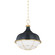 Holkham One Light Pendant in Aged Brass (70|MDS1502AGBDBL)