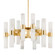 Stowe 24 Light Chandelier in Aged Brass (70|8938AGB)