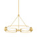 Hartford LED Chandelier in Aged Brass (70|2531AGB)