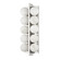 Emille LED Wall Sconce in Polished Nickel (68|35710PN)