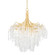 Genoa Nine Light Chandelier in Gold Leaf (68|35032GL)