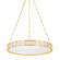 Leda LED Chandelier in Vintage Brass (68|34630VB)