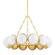 Althea 12 Light Chandelier in Vintage Polished Brass (68|34043VPB)