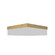 Clean LED Ceiling Mount in Sand (486|539LED45)