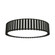 Slatted LED Ceiling Mount in Charcoal (486|5033LED44)