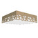Patterns LED Ceiling Mount in Sand (486|5002LED45)