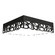 Patterns LED Ceiling Mount in Charcoal (486|5000LED44)