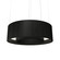 Cylindrical LED Pendant in Charcoal (486|213LED44)