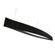 Clean LED Pendant in Charcoal (486|1289LED44)