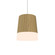 Conical LED Pendant in Sand (486|1100LED45)