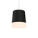 Conical LED Pendant in Charcoal (486|1100LED44)