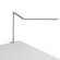 Z-Bar Gen 4 LED Desk Lamp in Silver (240|ZBD3000WSIL2CL)