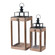 Dowd Lantern - Set of 2 in Brown (45|S003711304S2)