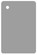 Mirror metal finish sample Mirror Metal Finish Sample in Silver (173|MTMR201GR)