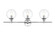 Jaelynn Three Light Bath Sconce in Chrome and Clear (173|LD7318W28CH)