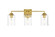 Ronnie Three Light Bath Sconce in Brass (173|LD7314W23BRA)