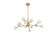 Graham 12 Light Pendant in Gold and Clear (173|3509D35G)