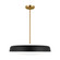 Draper Three Light Pendant in Midnight Black (454|KSP1133MBK)