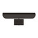 Hull Two Light Picture Light in Aged Iron (454|CW1312AI)