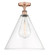 Edison One Light Semi-Flush Mount in Antique Copper (405|6161FACGBC162)