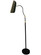 Logan LED Floor Lamp in Black/Satin Nickel (30|L300BLKSN)