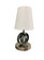 Bryson One Light Accent Lamp in Supreme Silver/Satin Nickel (30|B209SSSN)