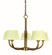 Emma Five Light Chandelier in Brushed Brass (8|5750BR)