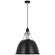 Gunner LED Pendant in Black and Polished Aluminum (268|TOB5641BLKPAL) Gunner LED Pendant in Black and Polished Aluminum (268|TOB5641BLKPAL)
