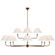 Piaf LED Chandelier in Antique Gild (268|TOB5458AGL)