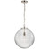 Katie Globe LED Pendant in Polished Nickel (268|TOB5227PNG4SG)