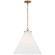 Katie Conical LED Pendant in Hand-Rubbed Antique Brass (268|TOB5227HABG6WG)