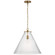 Katie Conical LED Pendant in Hand-Rubbed Antique Brass (268|TOB5227HABG6SG)