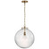 Katie Globe LED Pendant in Hand-Rubbed Antique Brass (268|TOB5227HABG4SG)